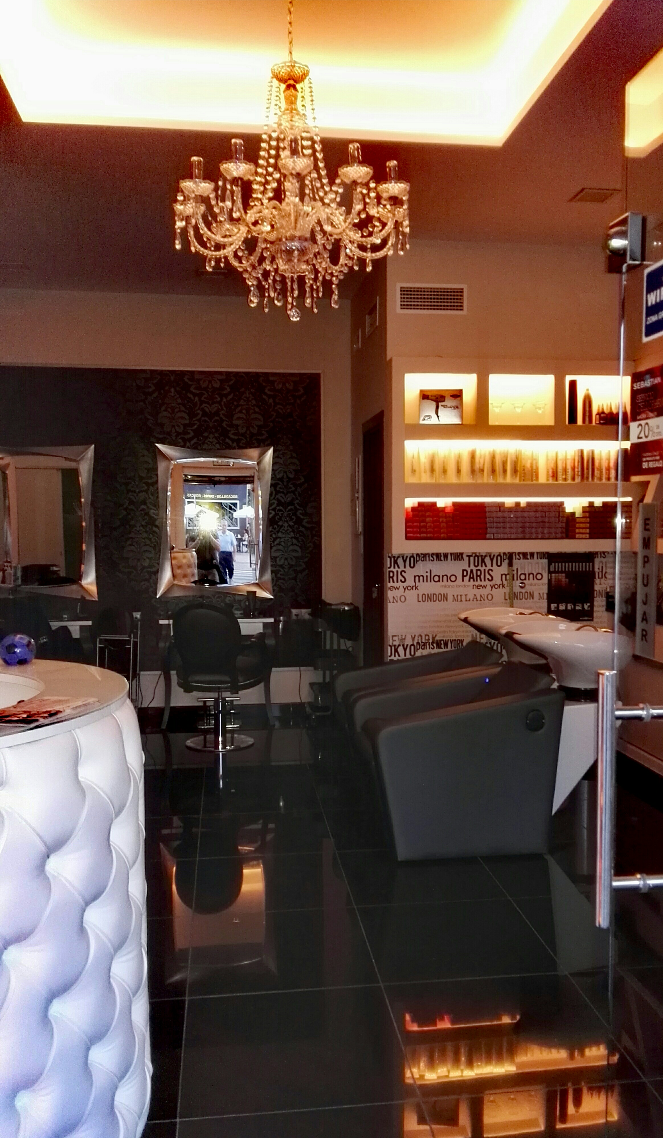 Interior del salón